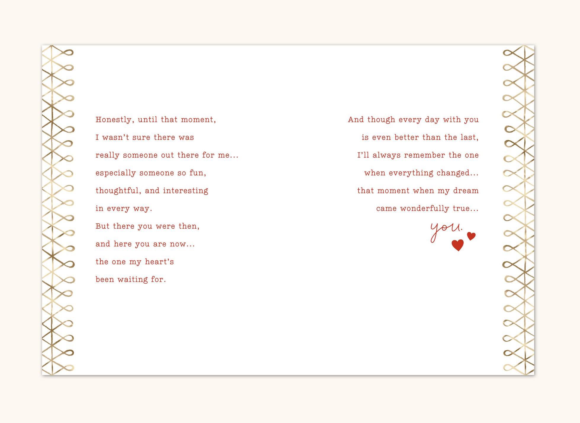 Dreams Come True Valentine's Day Card