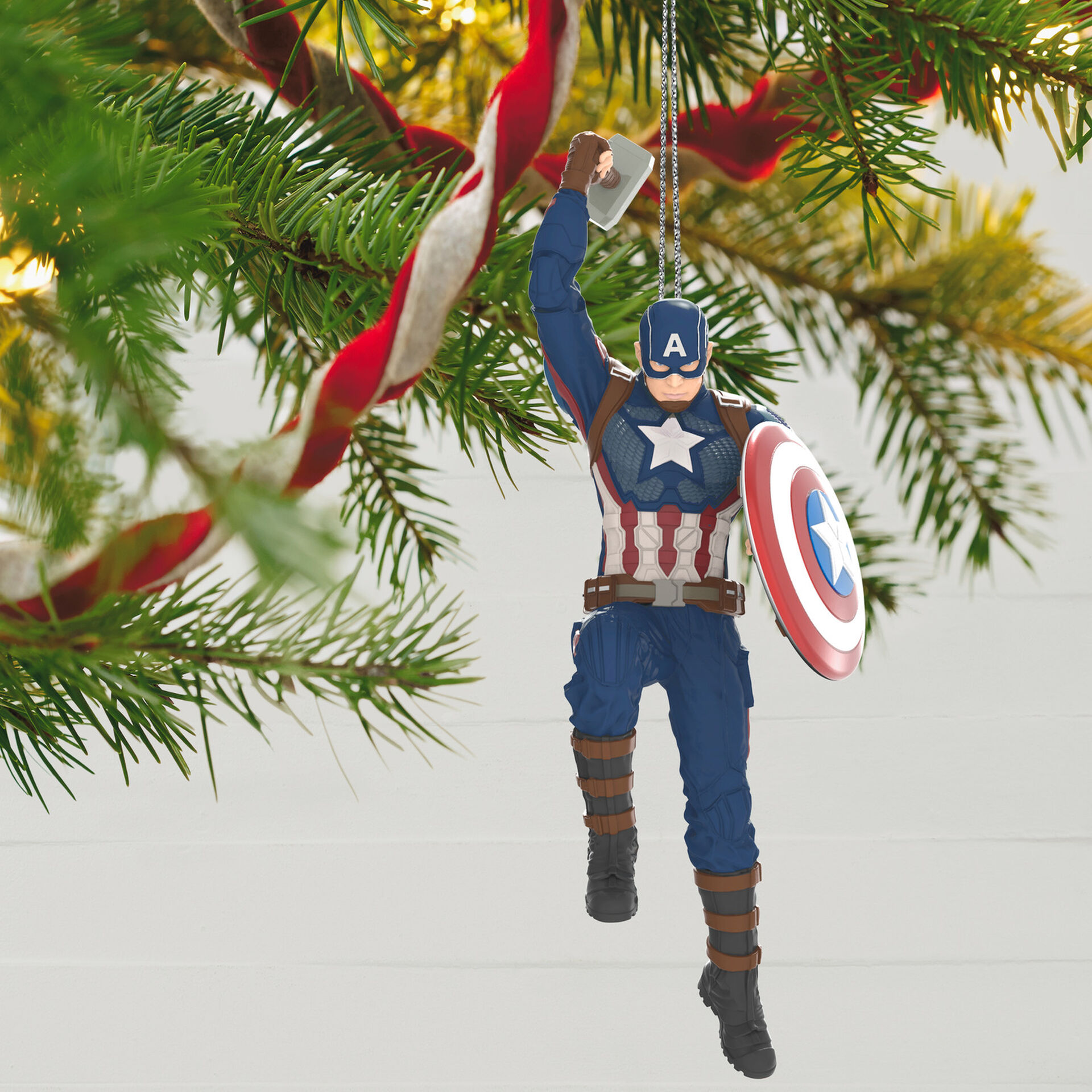 Marvel Studios Avengers Endgame Captain America Ornament Keepsake Ornaments Hallmark