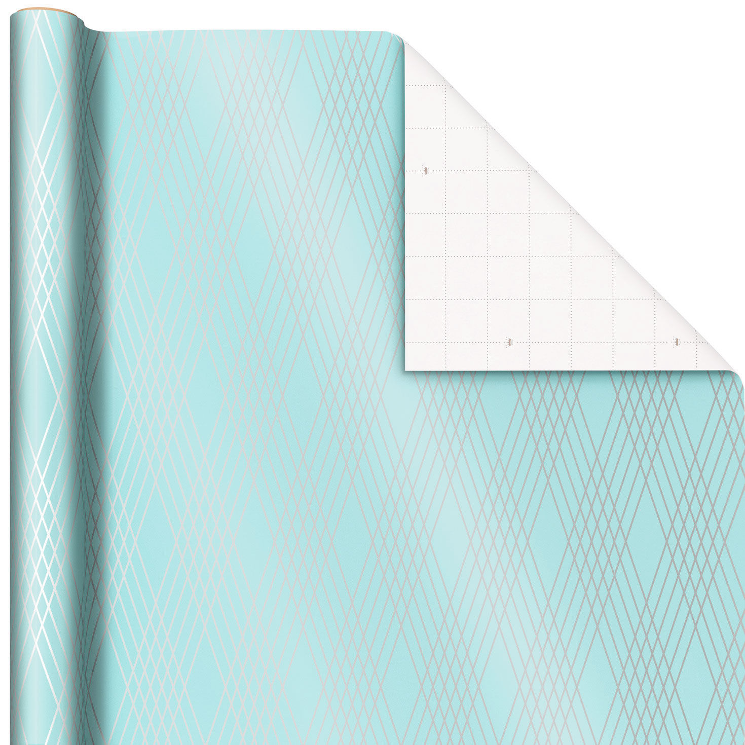 Silver and Pastels 3Pack Wrapping Paper, 105 sq. ft. total Wrapping
