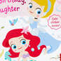 Disney Princess 1st Birthday Card for Granddaughter With Sticker, , large image number 4