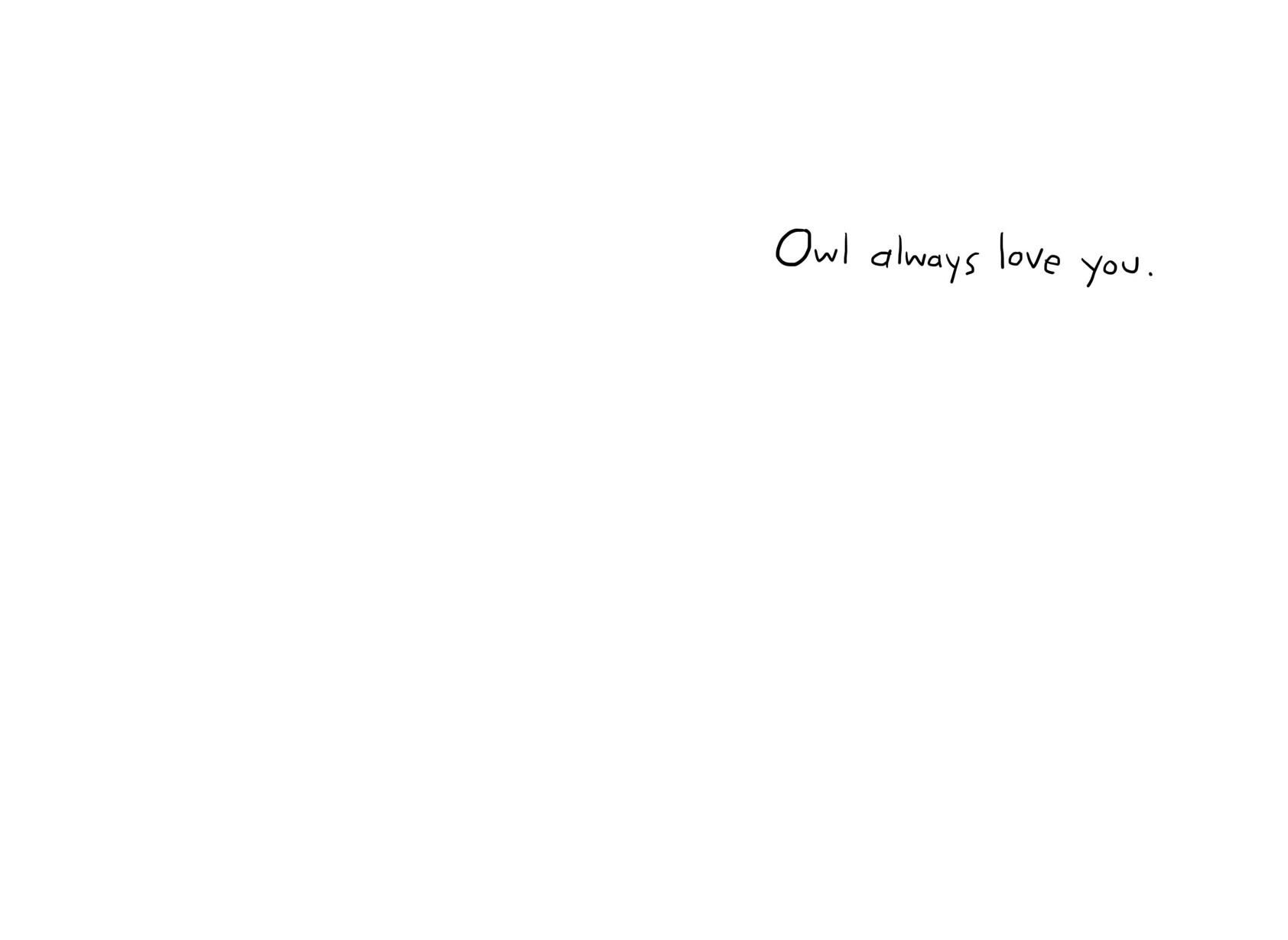 "Owl" Always Love You Funny Father's Day Card