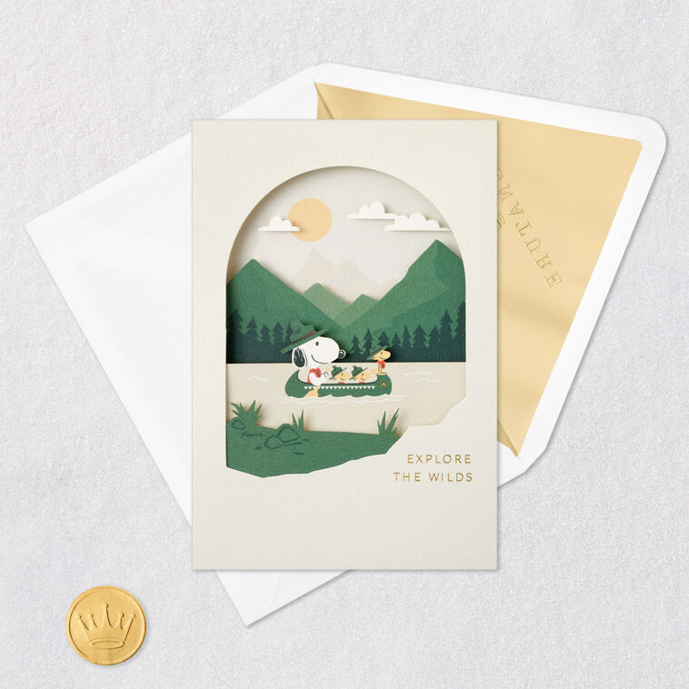 Peanuts® Beagle Scouts Thrills and Adventure Card, , large image number 5