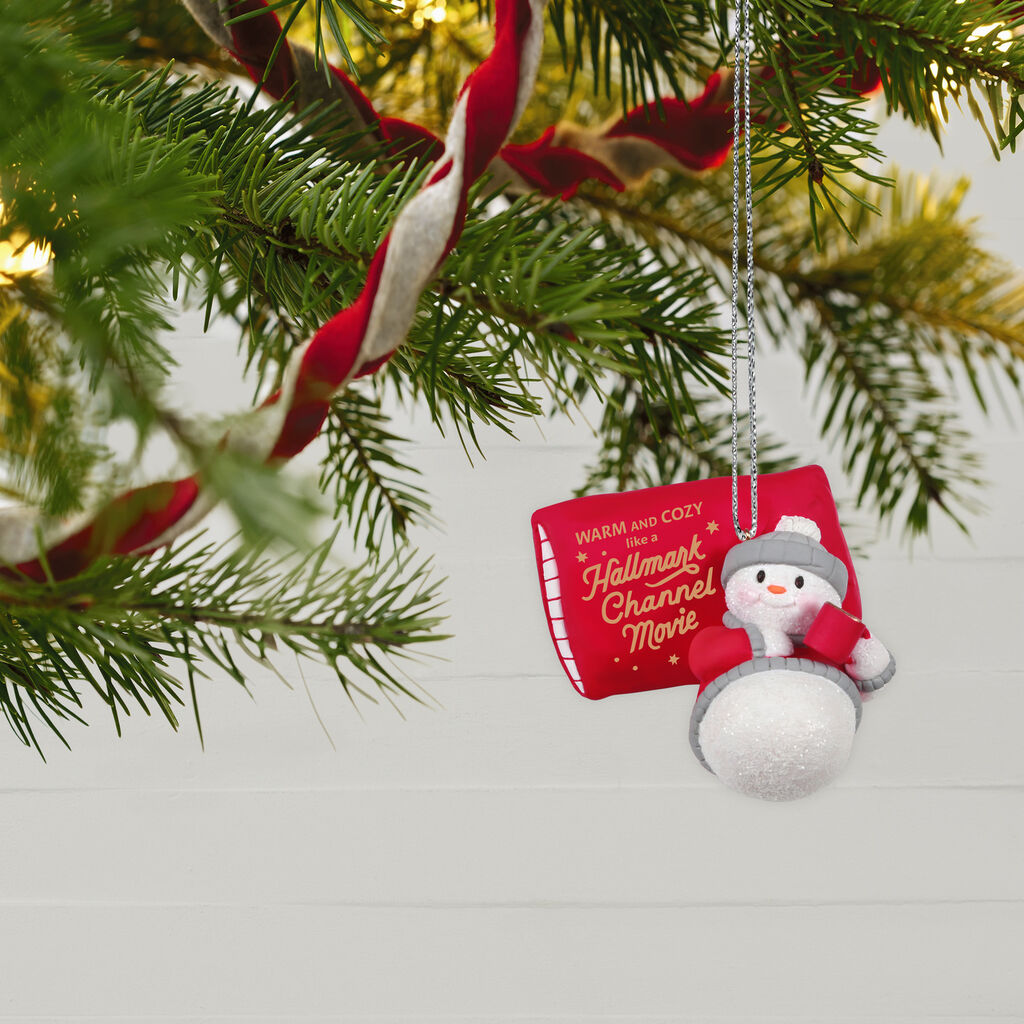 Hallmark Channel Warm Cozy Christmas Snowman Ornament Keepsake