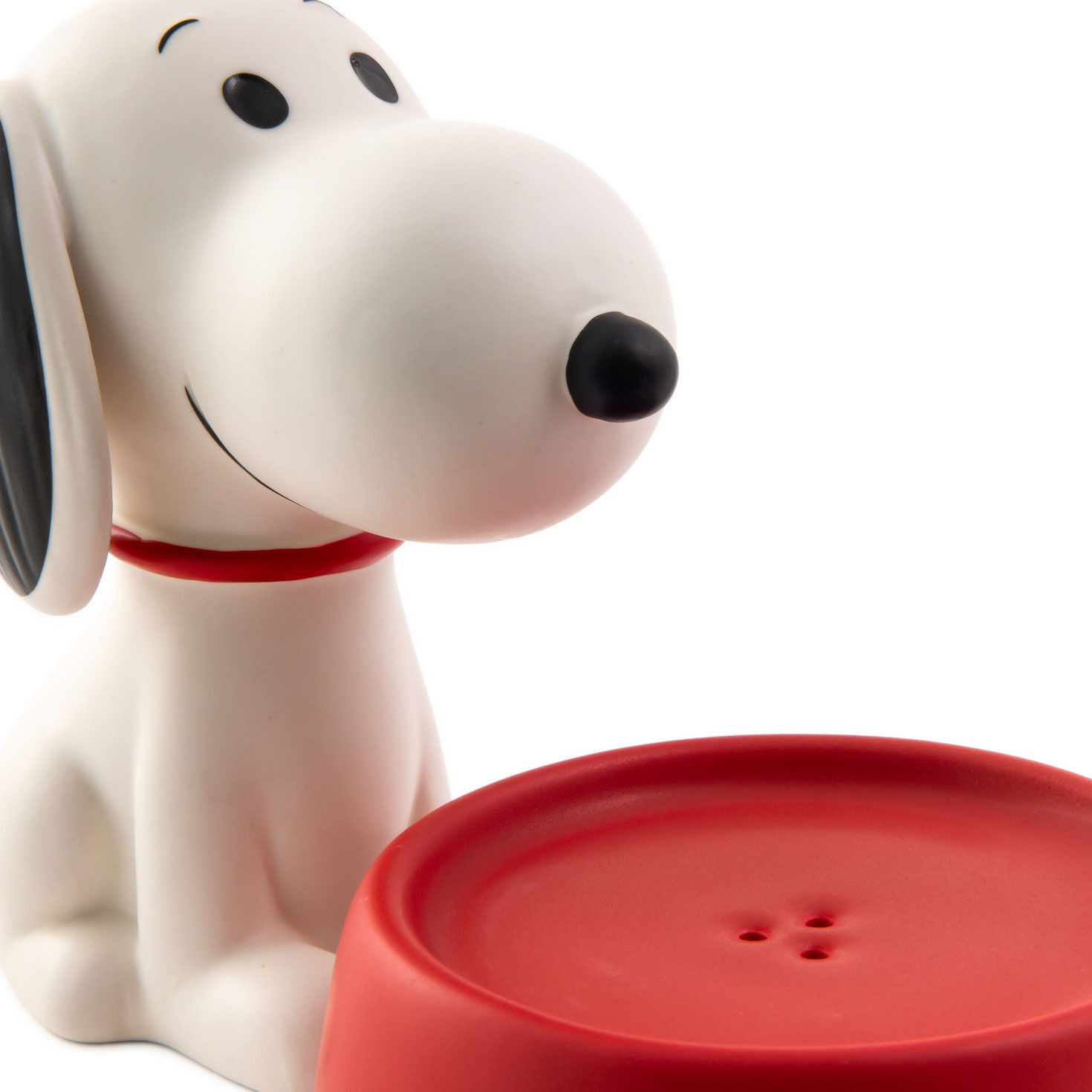 Peanuts Snoopy on Dog Bowl Stacking Shaker Set upclose view image number 4