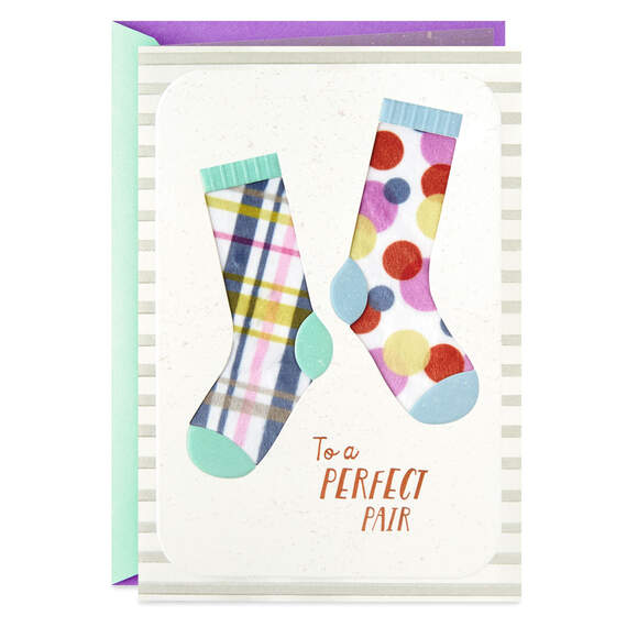 Perfect Pair Anniversary Card for Couple, , large image number 1