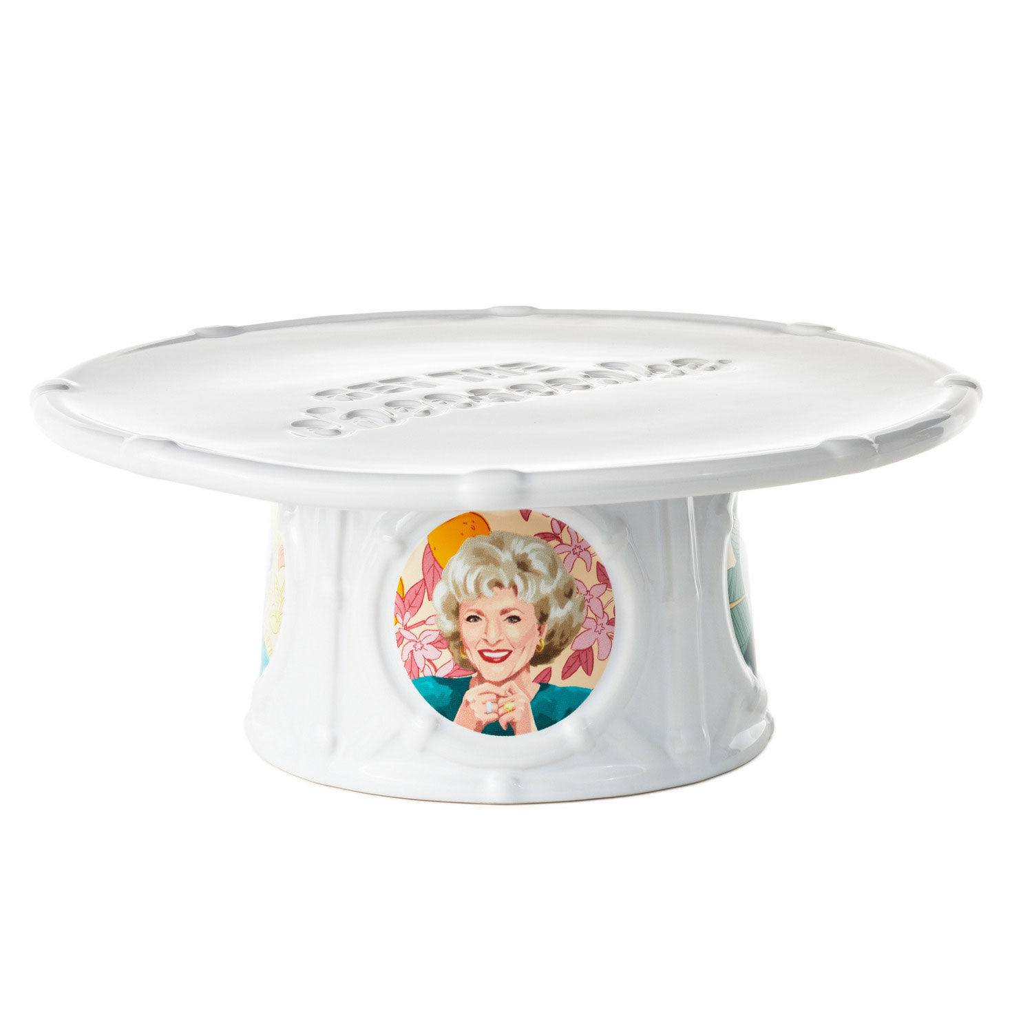 The Golden Girls “Get the Cheesecake” Cake Stand for only USD 44.99 | Hallmark