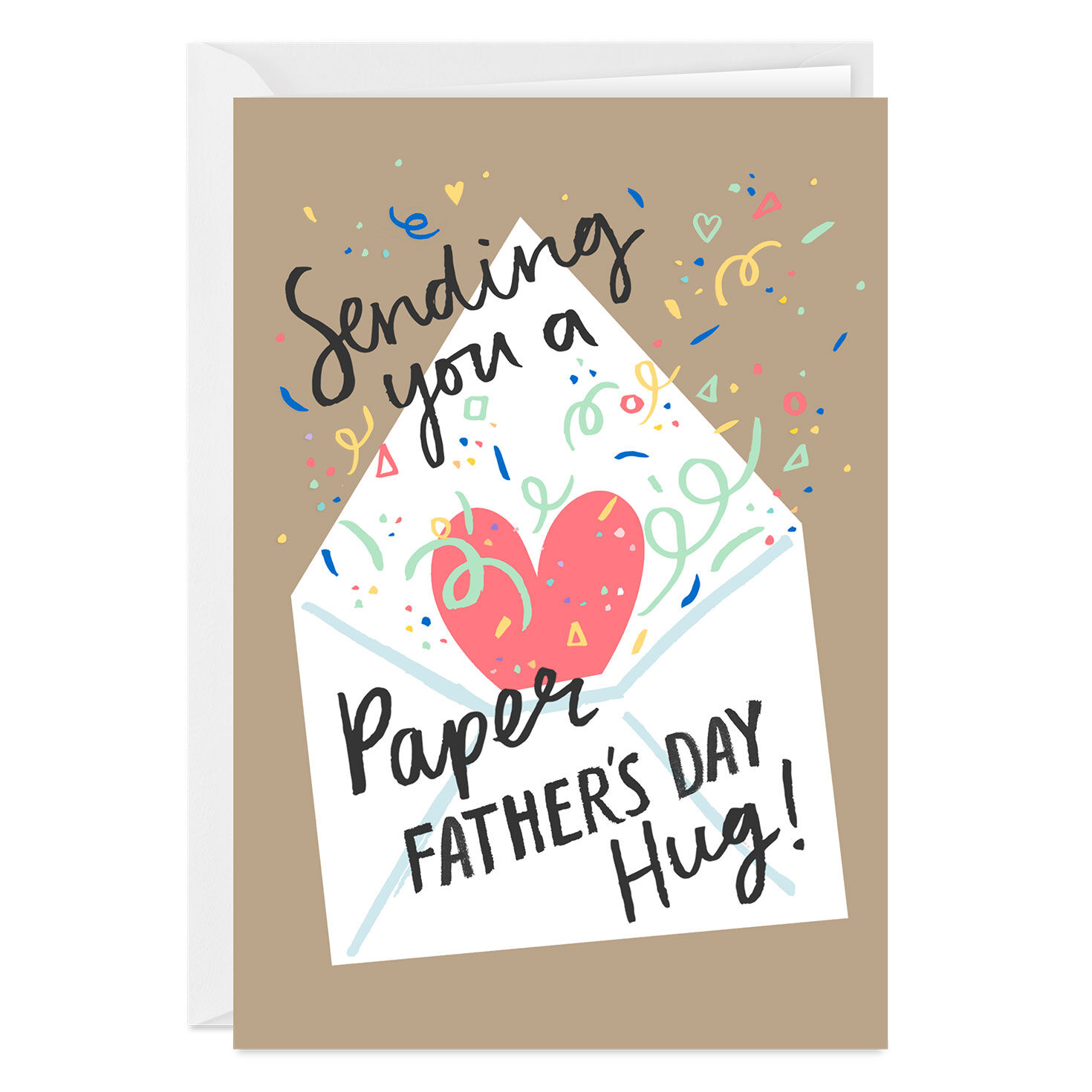 Paper Hug Custom Father's Day Card