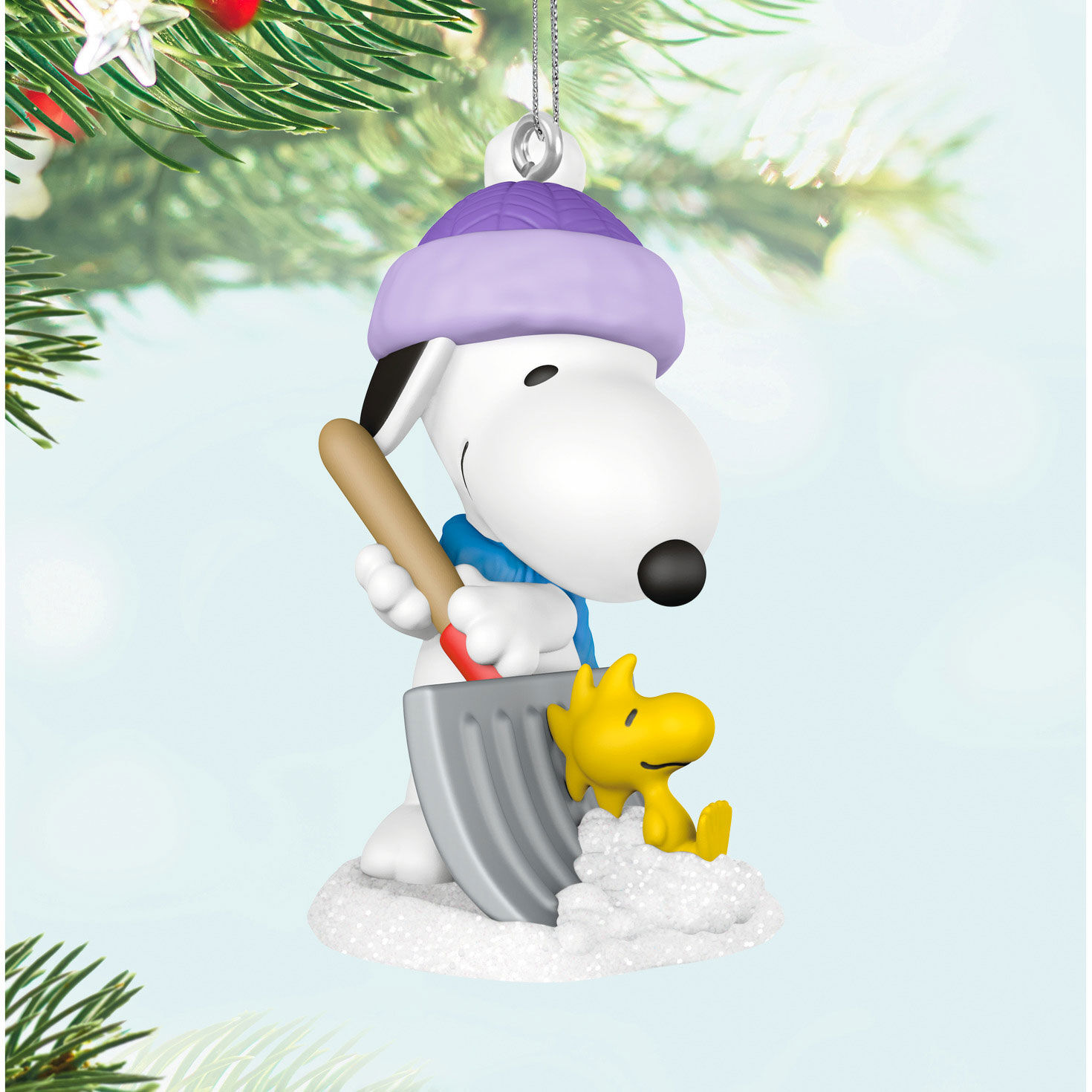 Mini Peanuts® Winter Fun With Snoopy Ornament, 1