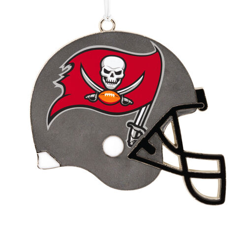 NFL Tampa Bay Buccaneers Football Helmet Metal Hallmark Ornament, 