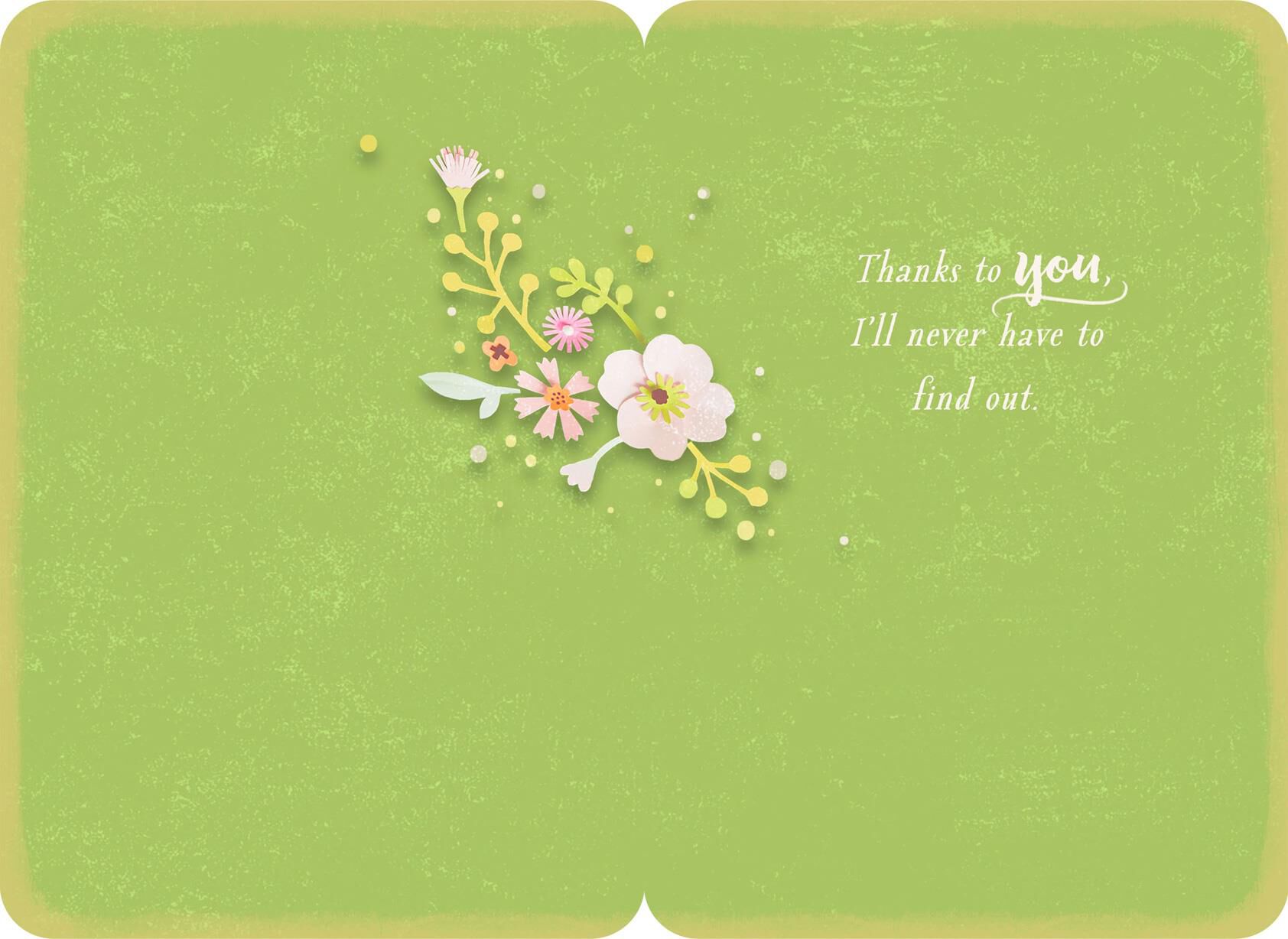 Flower Wreath Friendship Card