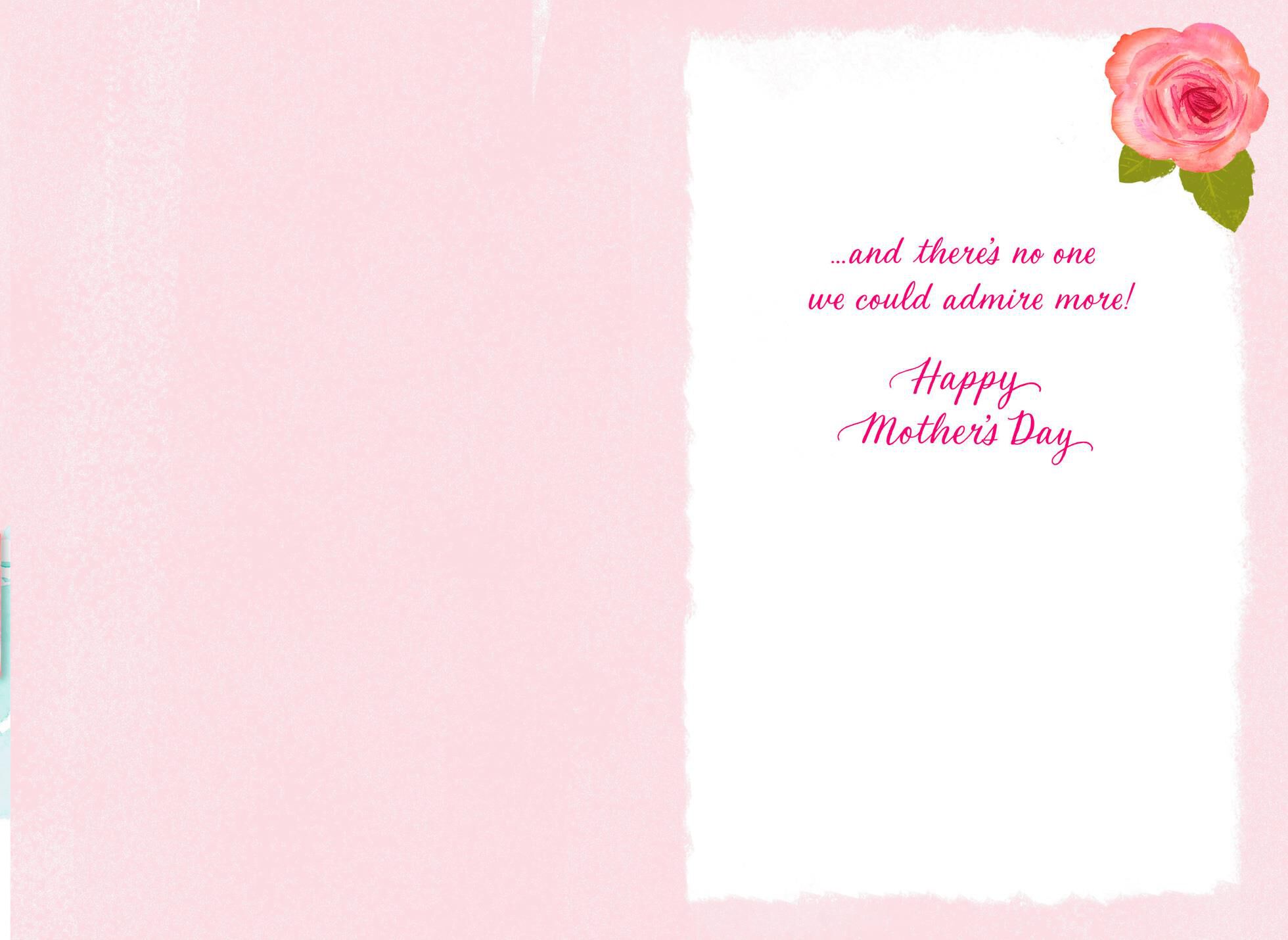 Grandma Butterfly and Tea Cup Mother's Day Card