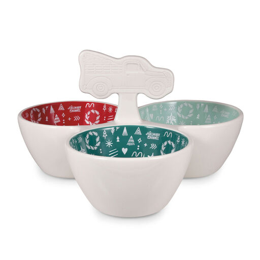 Hallmark Channel Truck Dip Bowl Trio, 