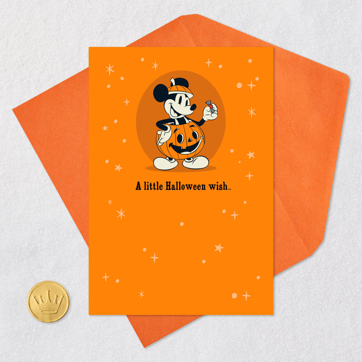 Disney Mickey Mouse Fun Moments and Sweet Memories Halloween Card for only USD 2.00 | Hallmark