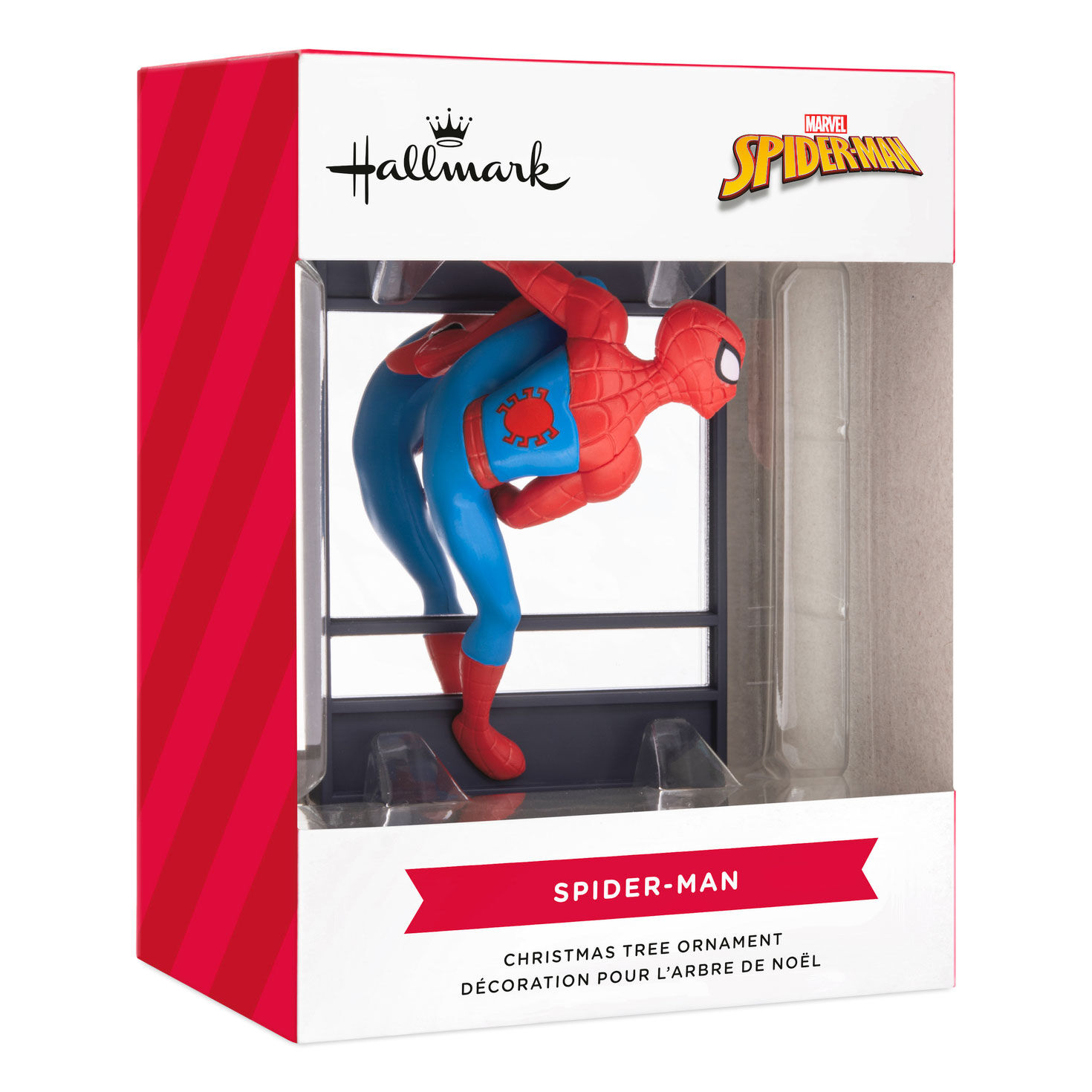 Spider-Man on Window Marvel Christmas Ornament package front image number 7
