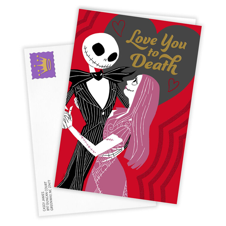 Disney Tim Burton's The Nightmare Before Christmas Misfits Custom Love Card, , large image number 2