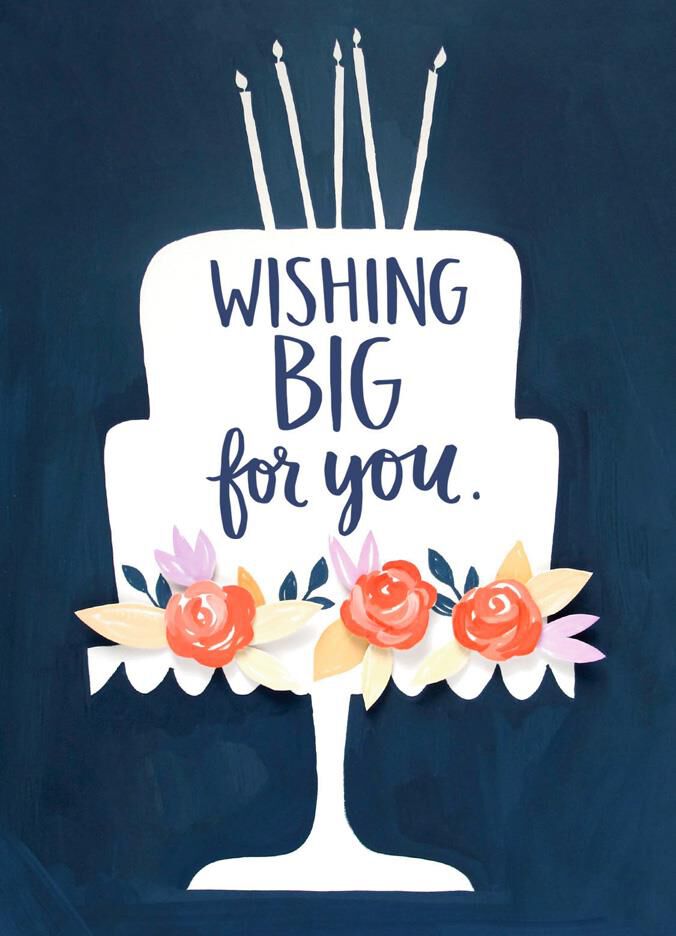 blank birthday card