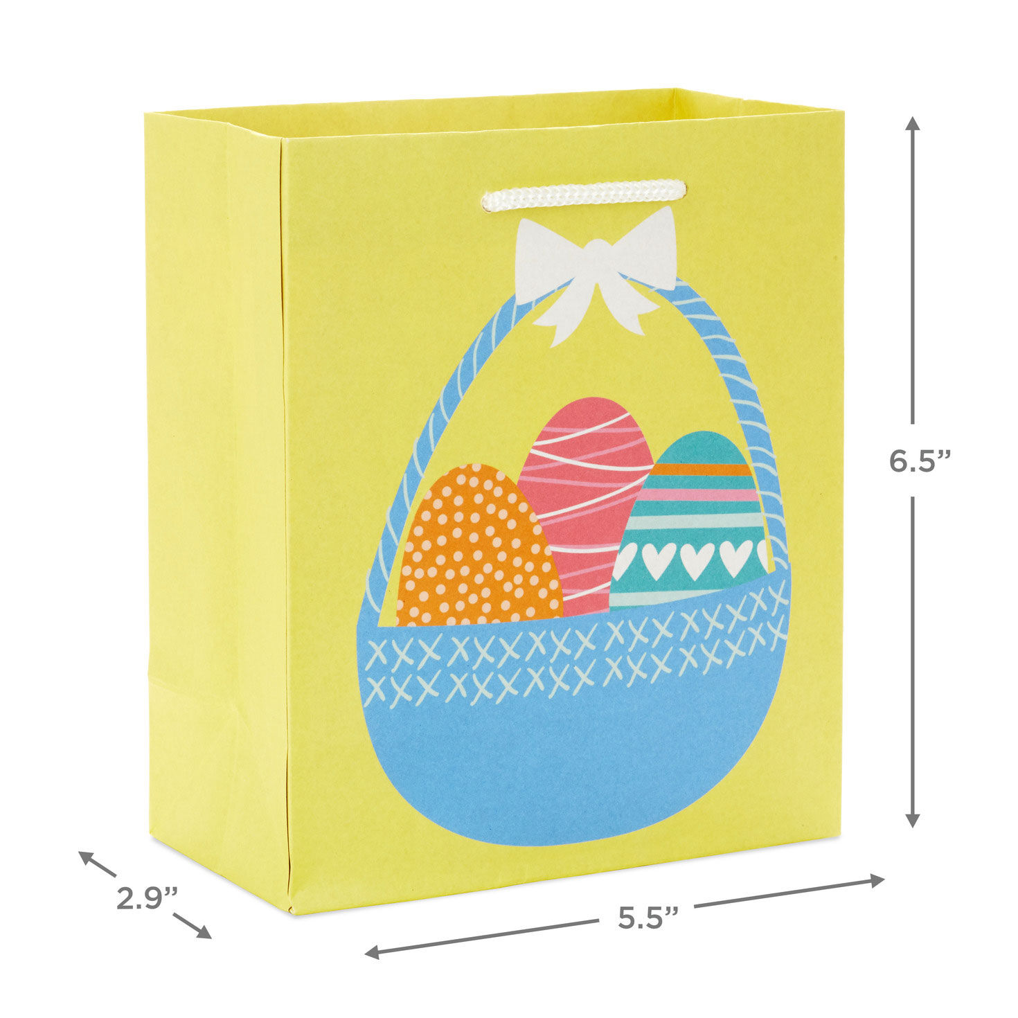 Happy Easter Assortment Small Gift Bags measurement image number 3
