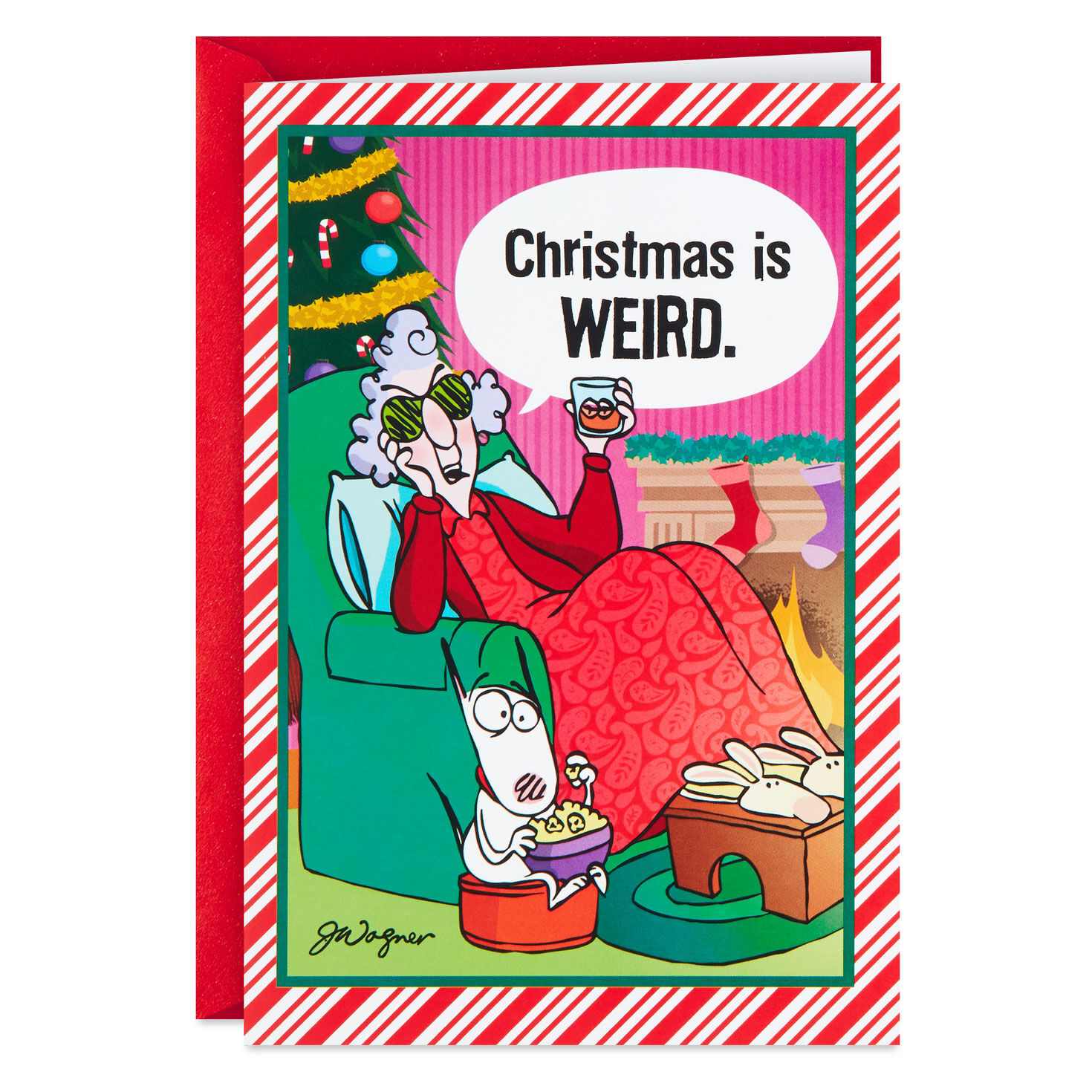 Maxine™ Christmas Is Weird Funny Christmas Card Greeting Cards Hallmark
