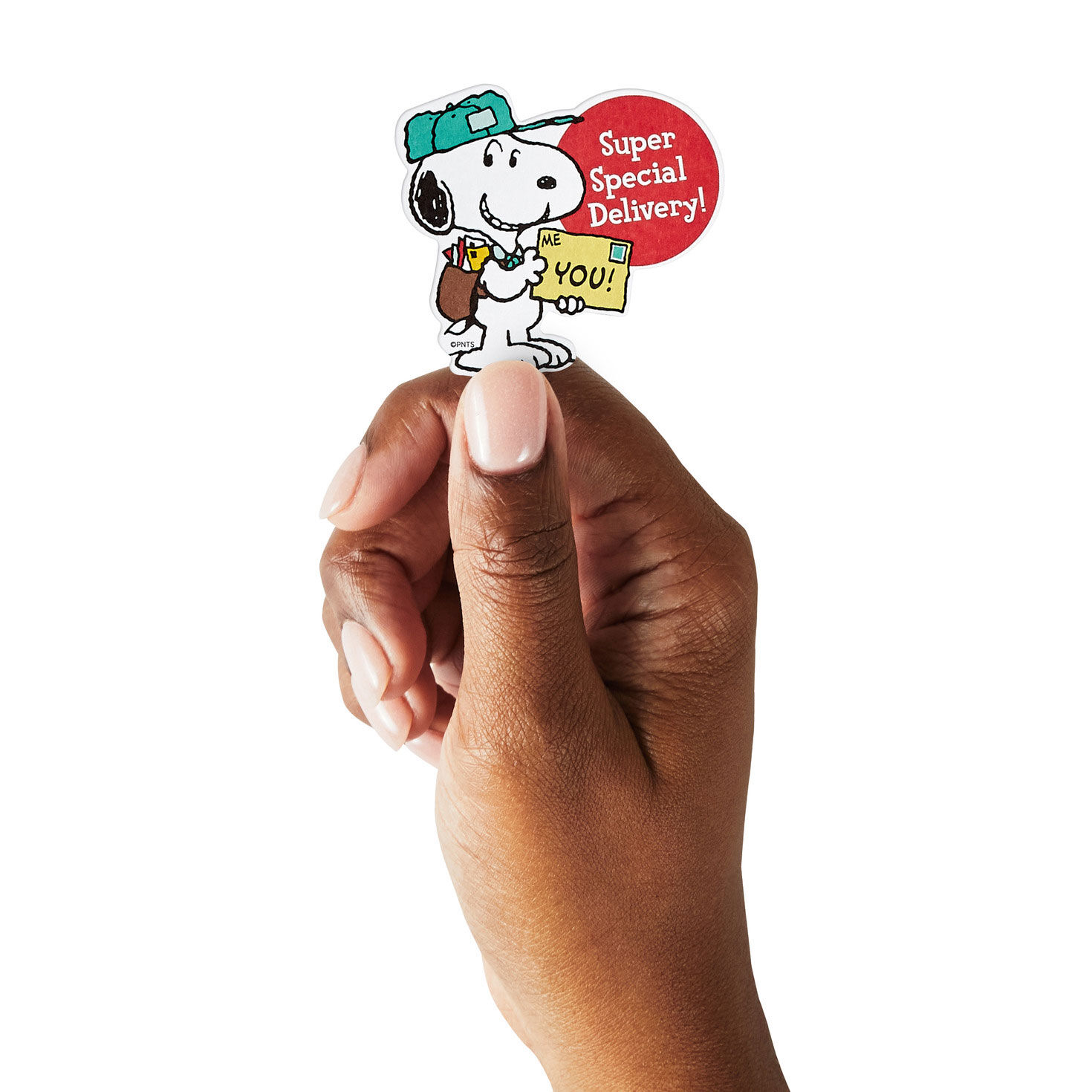 Peanuts and Snoopy Arts and Crafts Sticker Book hand holding item image number 3