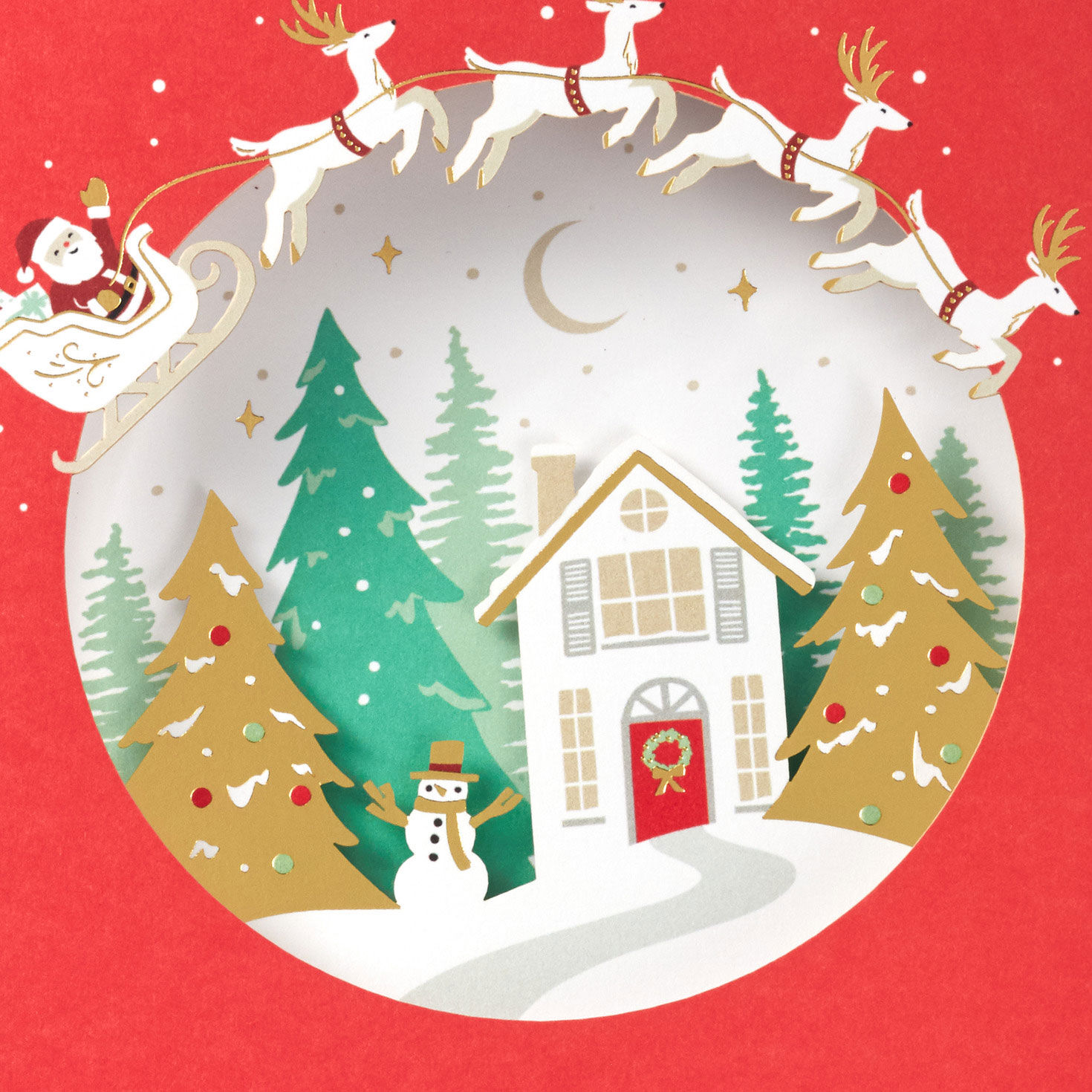 Cozy Winter Home Boxed Christmas Cards, Pack of 8, , large image number 6