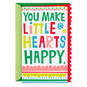 You Make Little Hearts Happy Holiday Card for Childcare Provider, , large image number 1