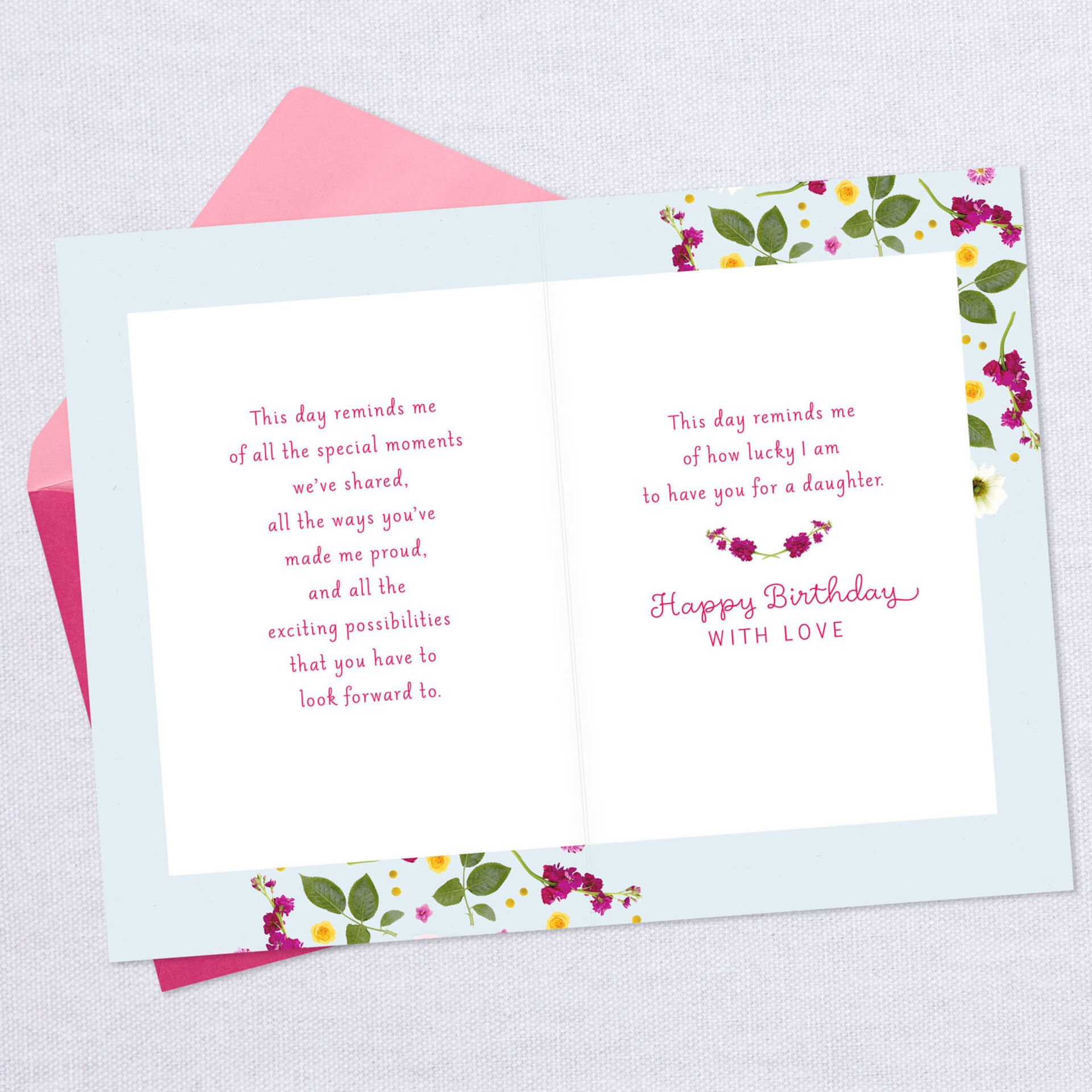 Daughter, I Love Being Your Mom Birthday Card - Greeting Cards - Hallmark