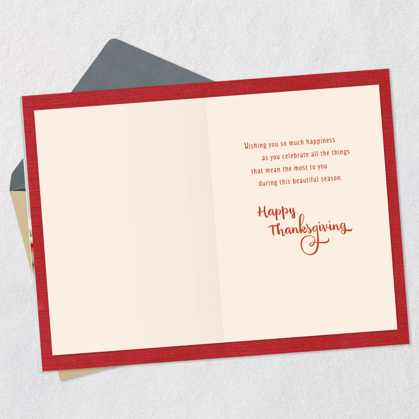 Wishing You So Much Happiness Thanksgiving Card for only USD 3.59 | Hallmark