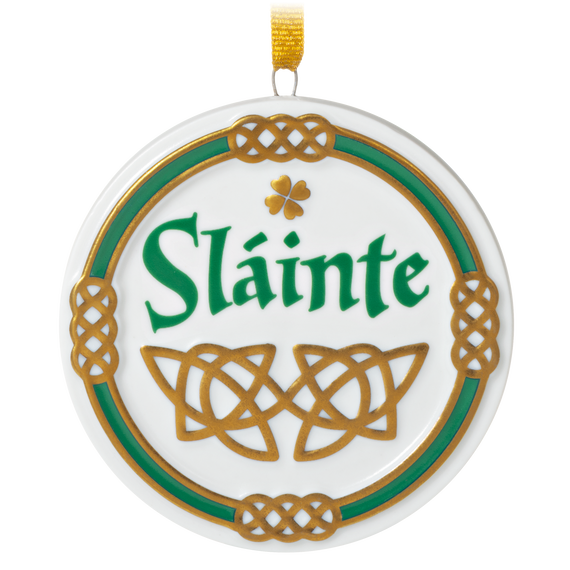 An Irish Toast Sláinte Porcelain Ornament, , large image number 7