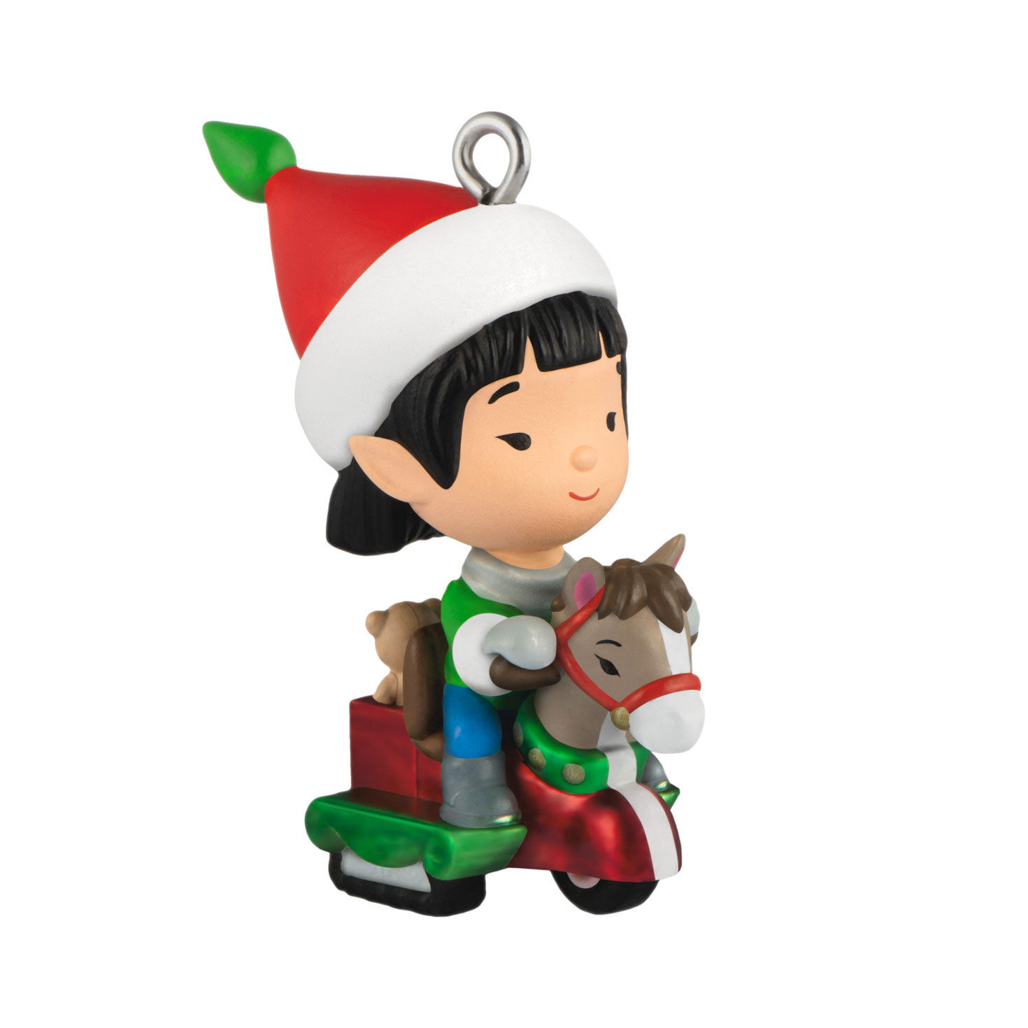 Mini Welcome to Elfville Tilly Ornament, 1"