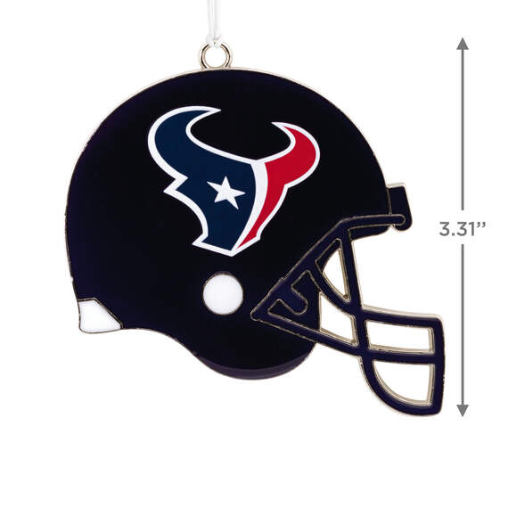 NFL Houston Texans Football Helmet Metal Hallmark Ornament, , large image number 3
