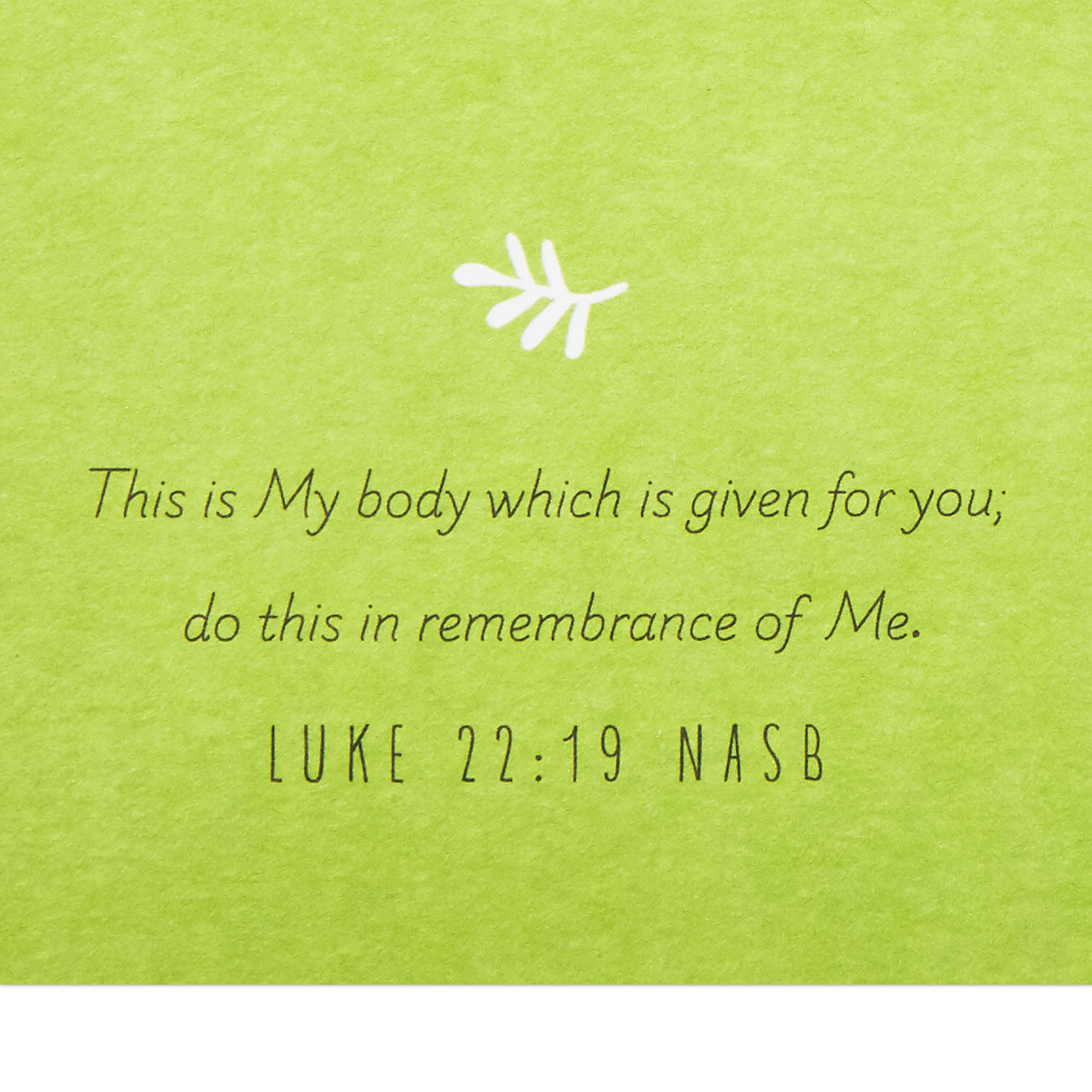 Wreath and Cross Religious First Communion Card, , large image number 2