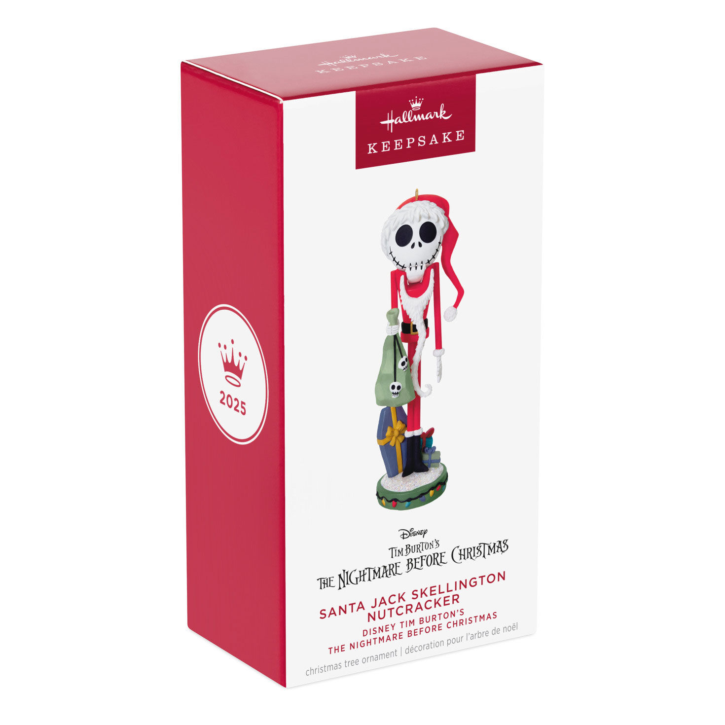 Jack Skellington Nutcracker Keepsake Ornament package front image number 7