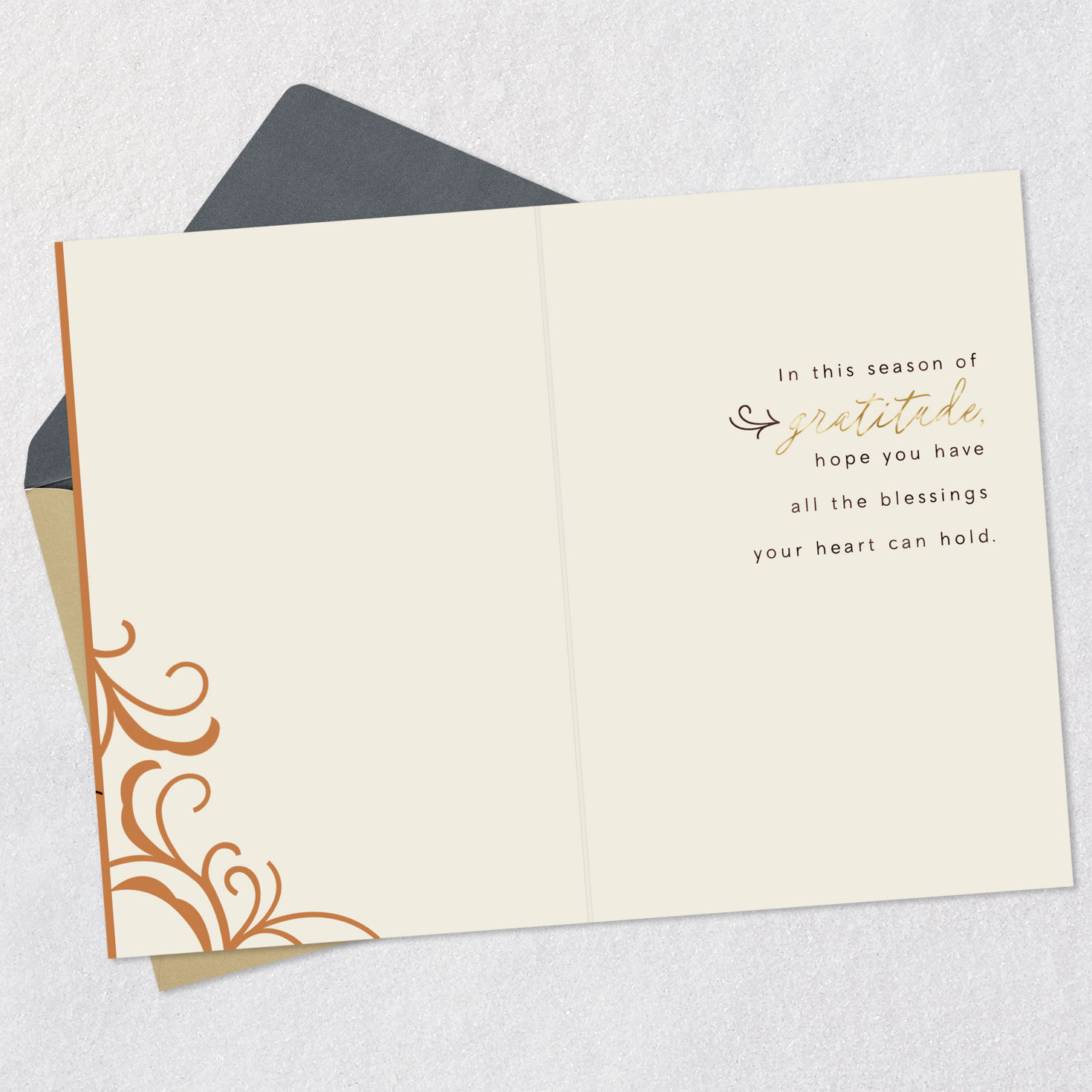 All the Blessings Your Heart Can Hold Thanksgiving Card for only USD 2.99 | Hallmark