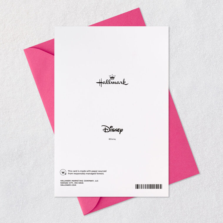 Disney The Little Mermaid First Birthday Card for Girl With Sticker, , large image number 8