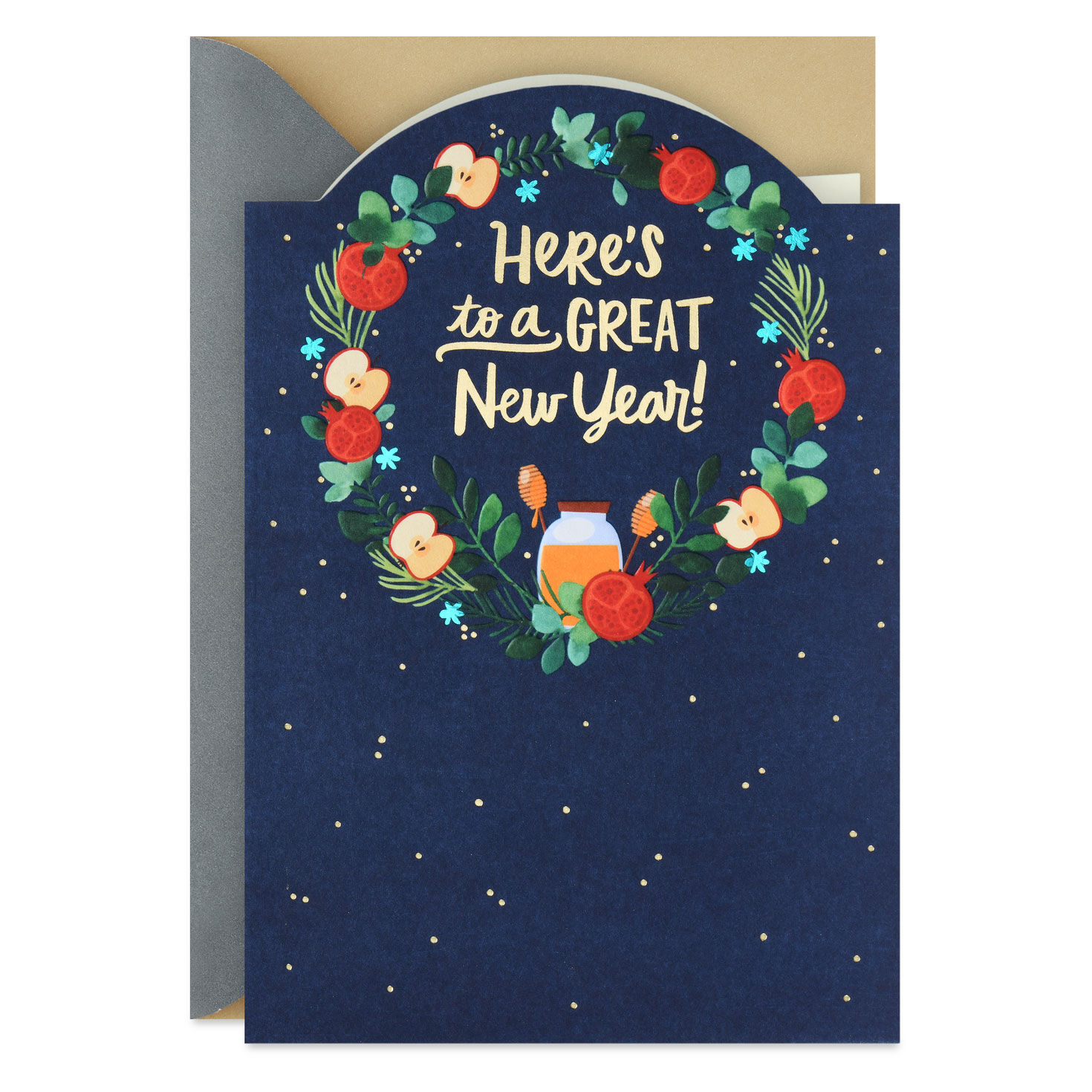 Here's to New Beginnings Rosh Hashanah Card