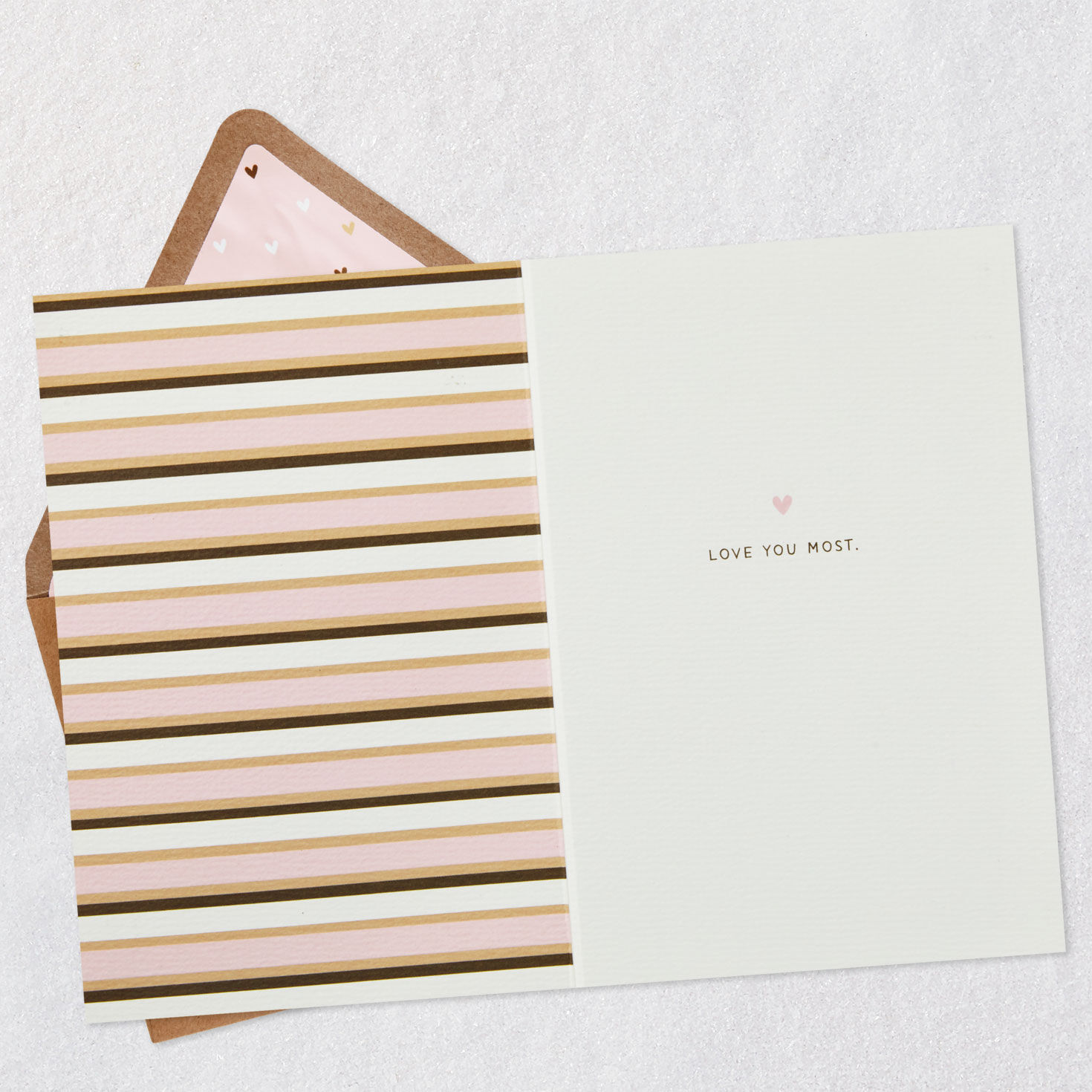 Smores Couple Love Card Valentine or Anniversary Open card with envelope image number 3
