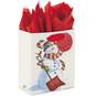 6" Snowman Christmas Gift Bag With Tissue, , large image number 1