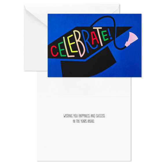 Assorted Bold and Iridescent Graduation Cards, Box of 36, , large image number 8