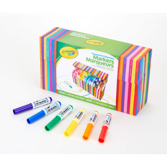 Crayola Pip-Squeaks Mini Markers Set, 64-Count, , large image number 2