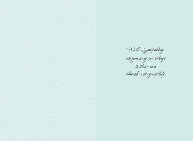 Your Husband, Your Soul Mate Sympathy Card