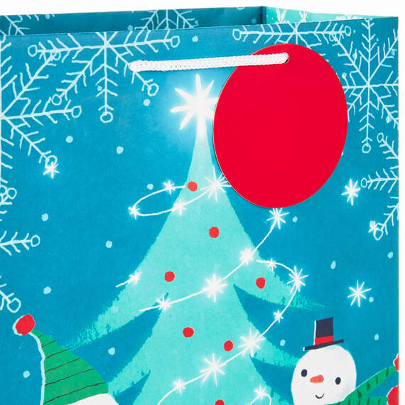 Assorted Snowy Fun 8-Pack Small, Medium, Large and XL Christmas Gift Bags, , large image number 5