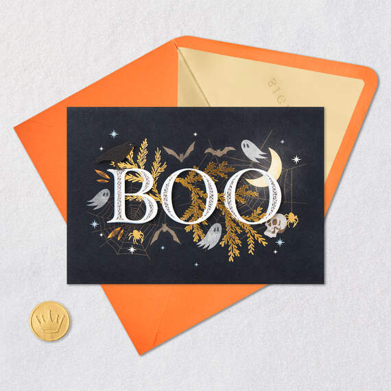 Boo Halloween Card, , large image number 5
