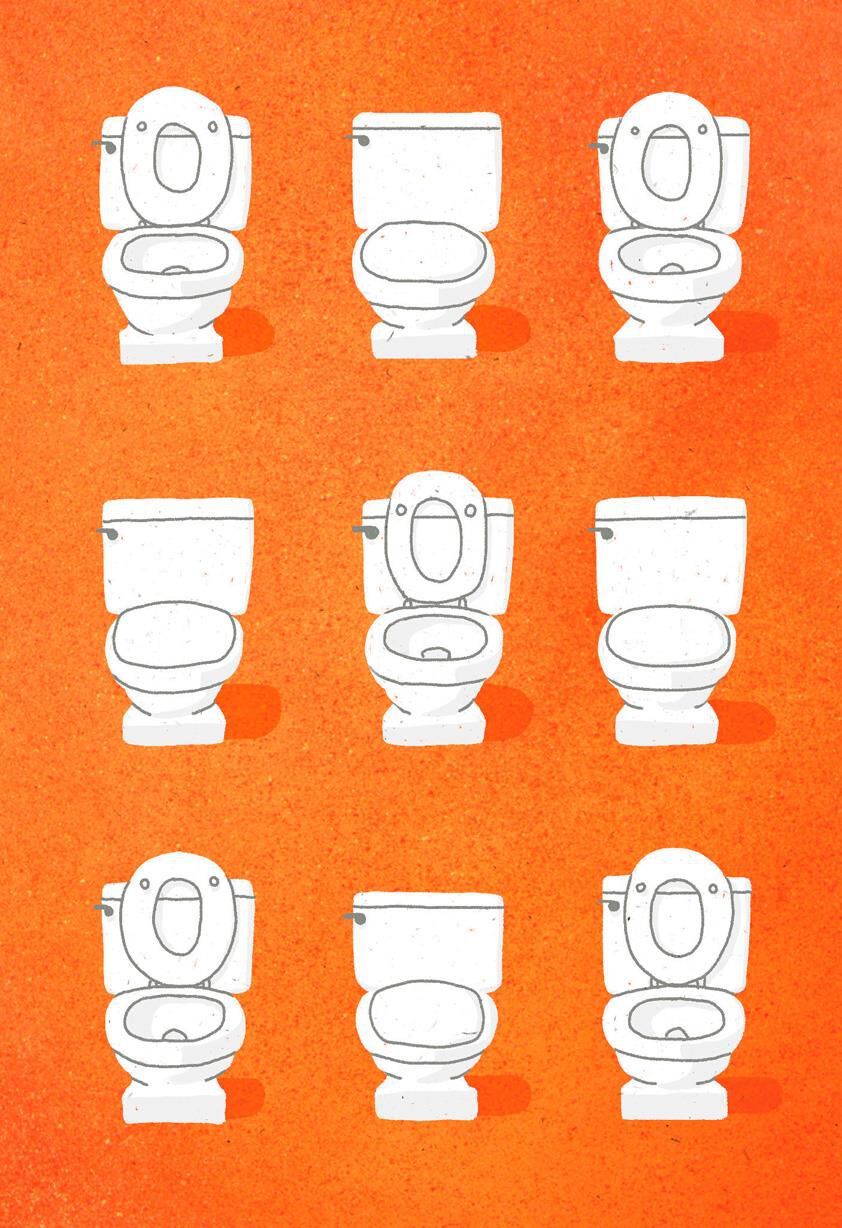 Another Year of Toilet Lid Fights Funny Anniversary Card