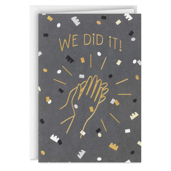 We Did It! New Year Card, , large image number 1
