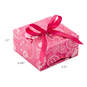 Pink Paisley Flowers Gift Card Holder Pop-Up Box, , large image number 3