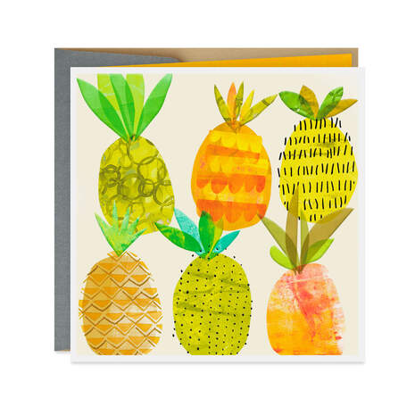 Pineapples Blank Card, , large