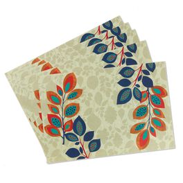 Richness of Autumn Paper Placemats, Set of 16, Richness of Autumn Paper Placemats, Set of 16, , large