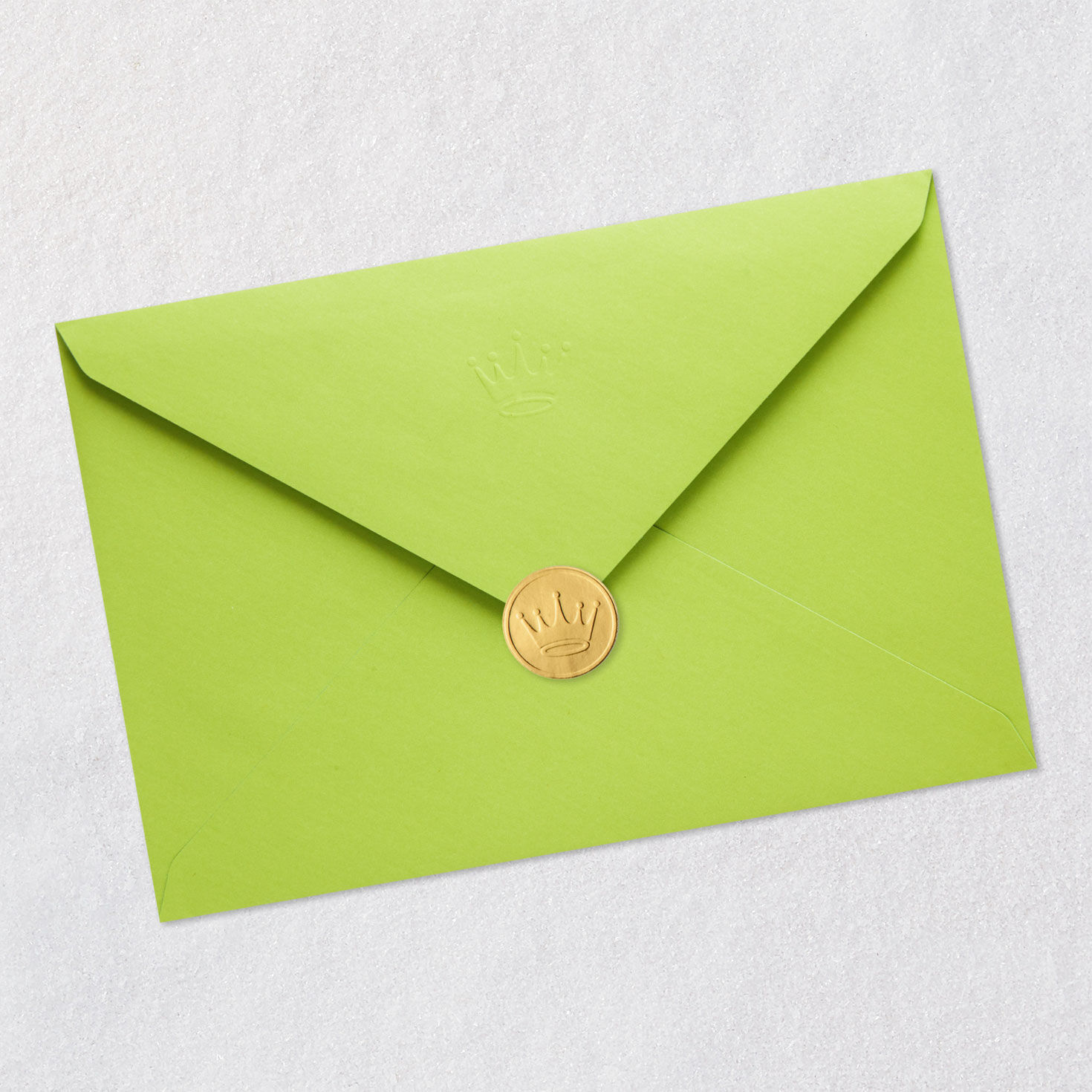 Blue and Green Abstract Son Father's Day Card Envelope Back with Seal image number 8