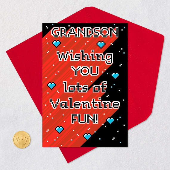 Adventure and Excitement Valentine's Day Card for Grandson, , large image number 5