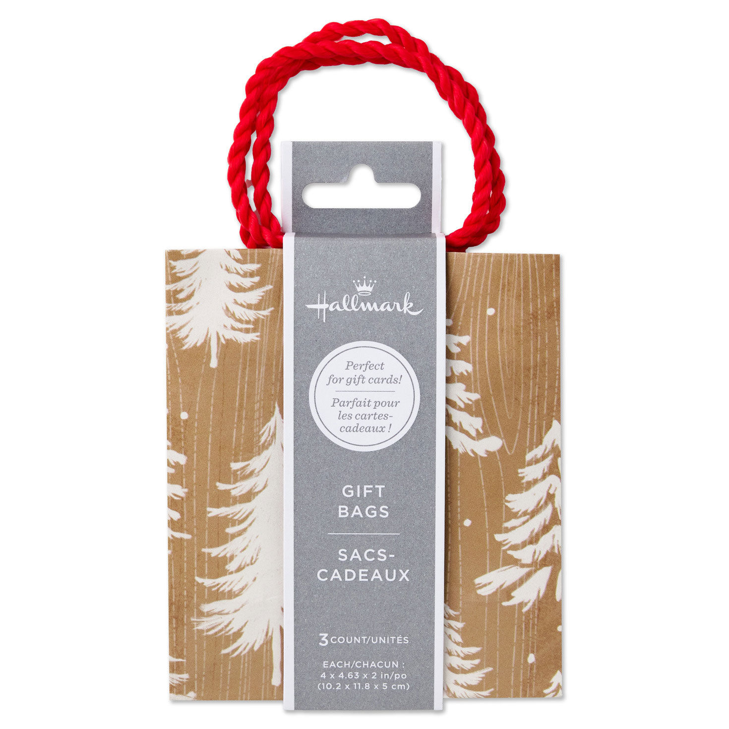 Woodgrain Trees and Plaid Holiday Gift Card Holders package image number 6
